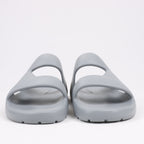 Bottega Veneta Rubber Band Sandals in Grey, Size 43 EU