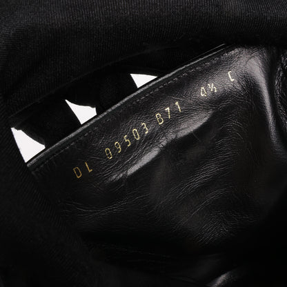 Bottines Ferragamo Gancini en cuir et daim noir, pointure 4,5 US