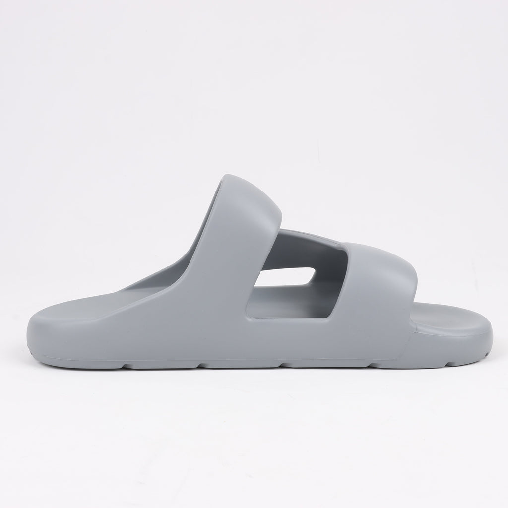 Bottega Veneta Rubber Band Sandals in Grey, Size 43 EU