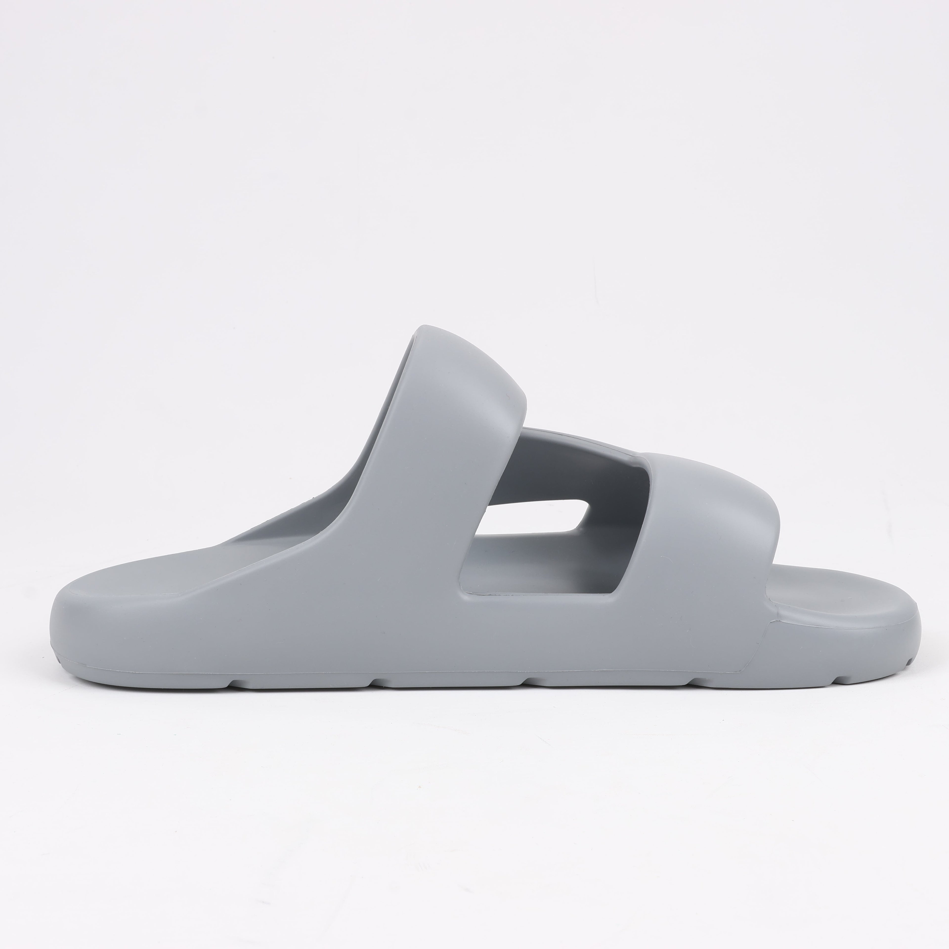 Bottega Veneta Rubber Band Sandals in Grey, Size 43 EU