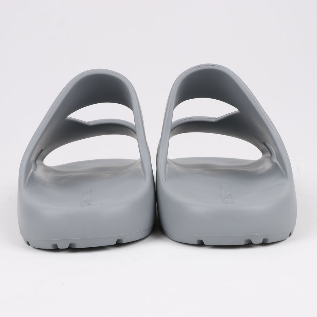 Bottega Veneta Rubber Band Sandals in Grey, Size 43 EU