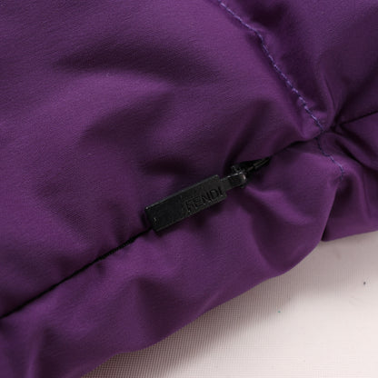 Fendi Purple Puffer Jacket, Size 44