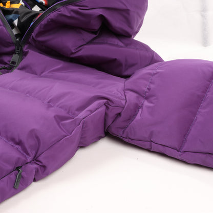 Fendi Purple Puffer Jacket, Size 44