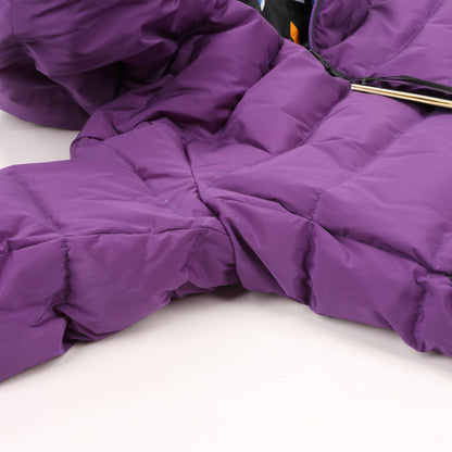 Fendi Purple Puffer Jacket, Size 44