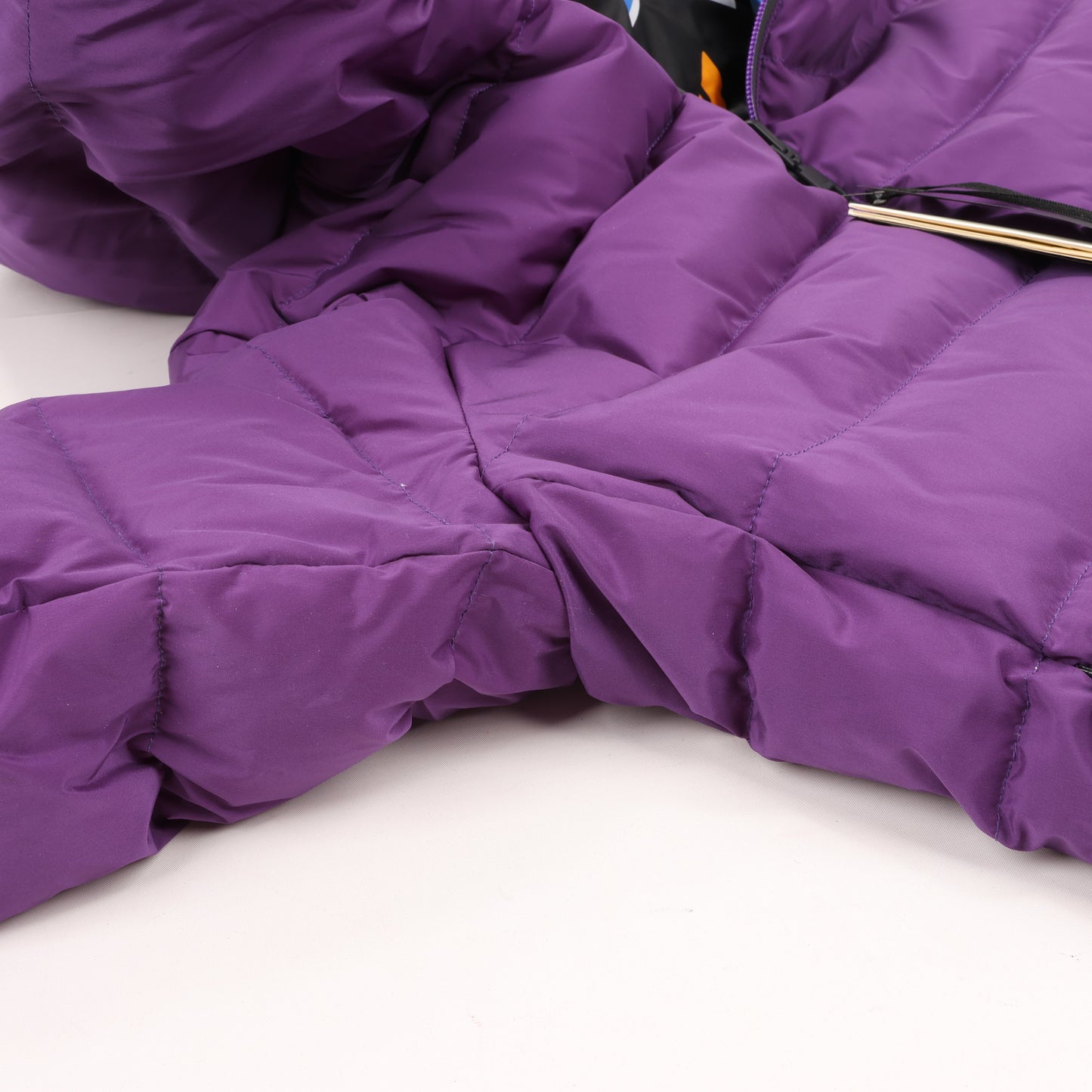 Fendi Purple Puffer Jacket, Size 44