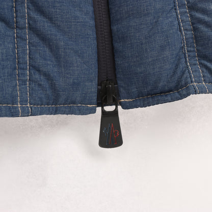 Veste sans manches en jean bleu Moncler Grenoble, taille 1 S 