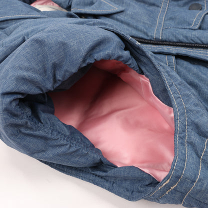 Veste sans manches en jean bleu Moncler Grenoble, taille 1 S 
