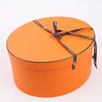 Hermes Corduroy Fedora Hat in Red