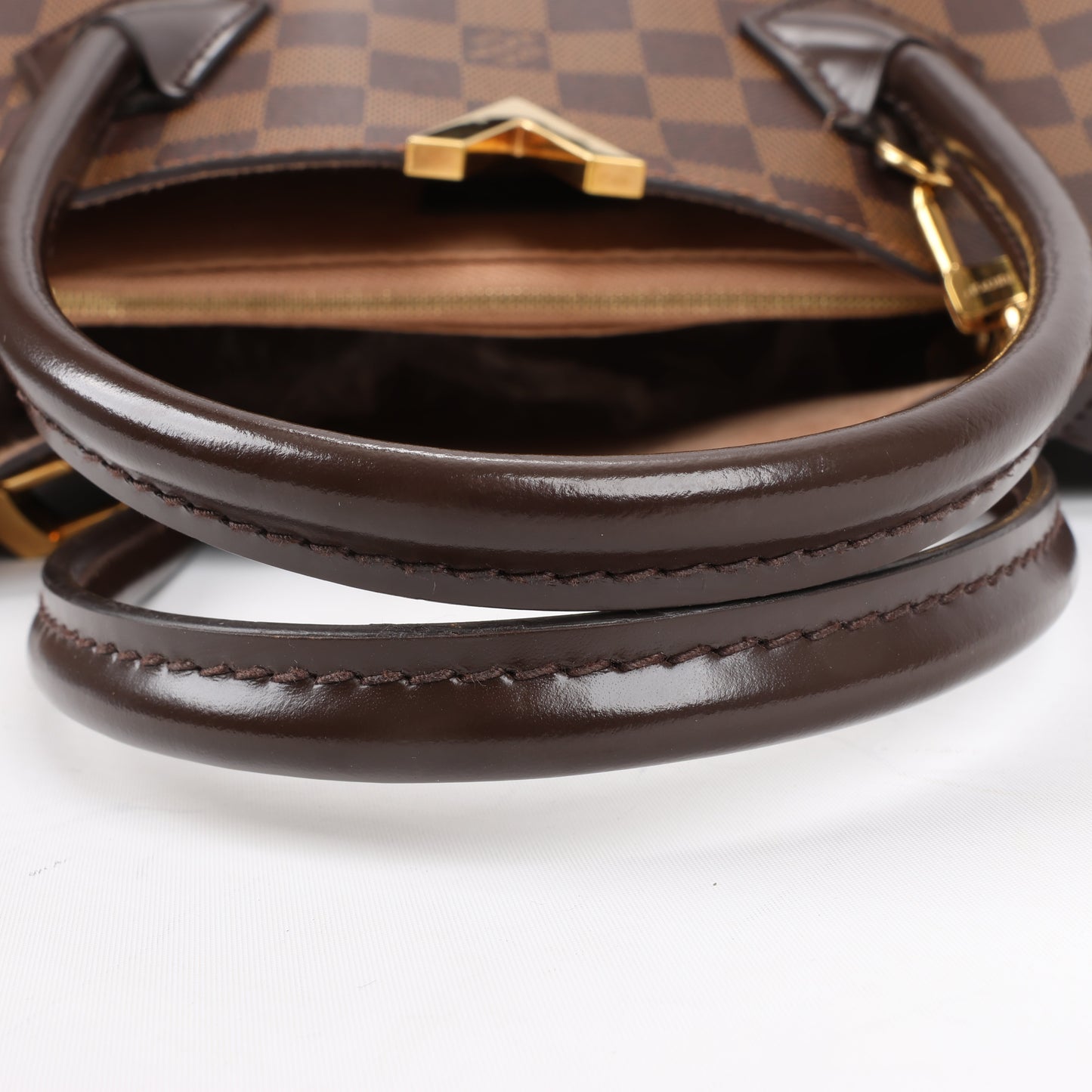 Louis Vuitton Damier Ebene Kensington 2Way Handbag N41435