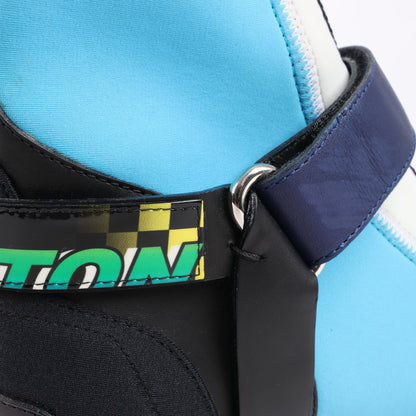 Louis Vuitton Neoprene Deep Sea Ankle Boot in Blue, Size 39 EU