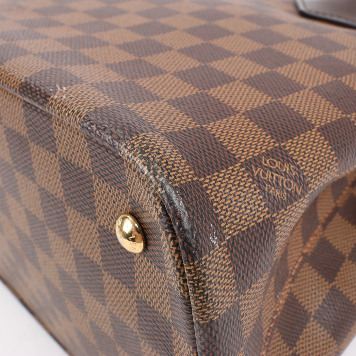 Louis Vuitton Damier Ebene Kensington 2Way Handbag N41435