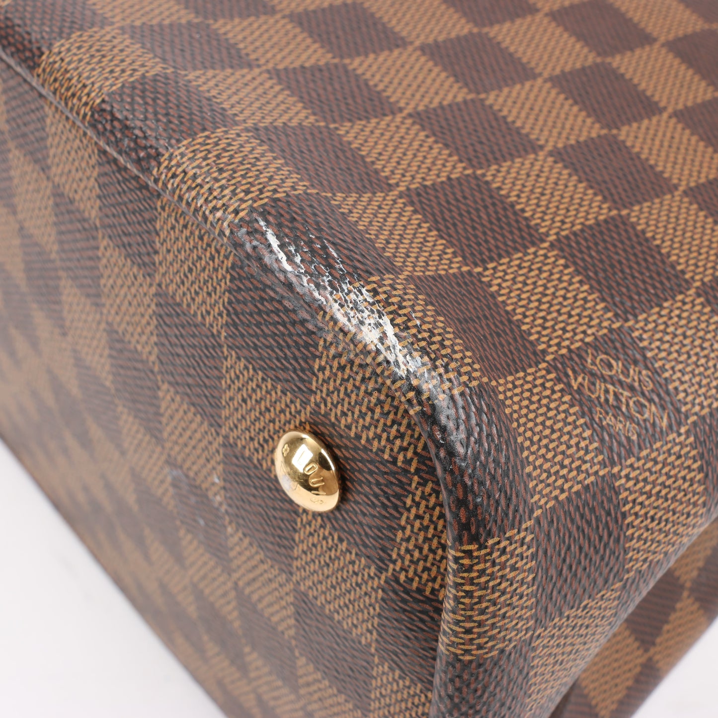 Louis Vuitton Damier Ebene Kensington 2Way Handbag N41435