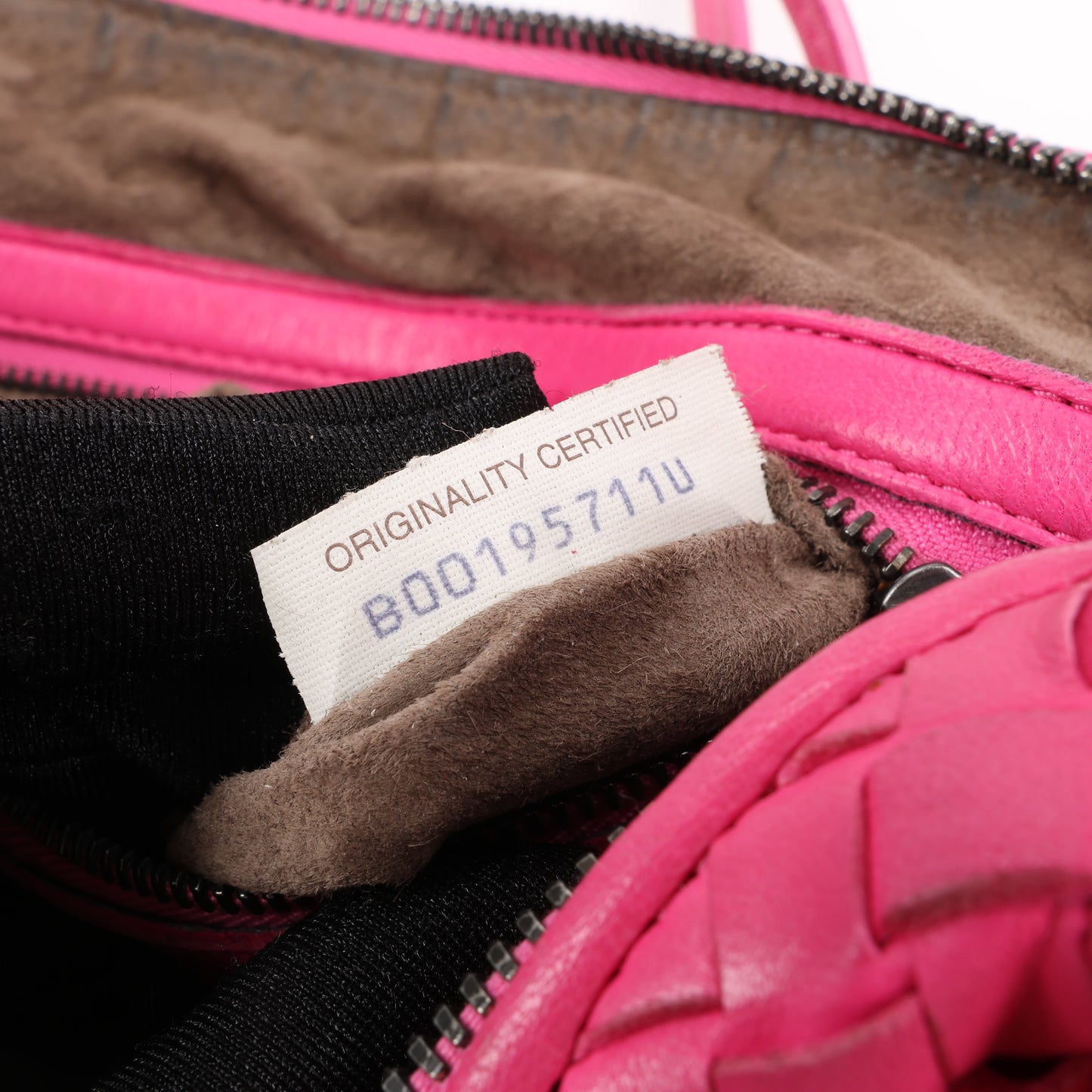 Bottega Veneta Intrecciato Nodini Crossbody Bag in Pink