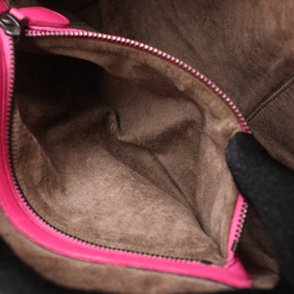 Bottega Veneta Intrecciato Nodini Crossbody Bag in Pink