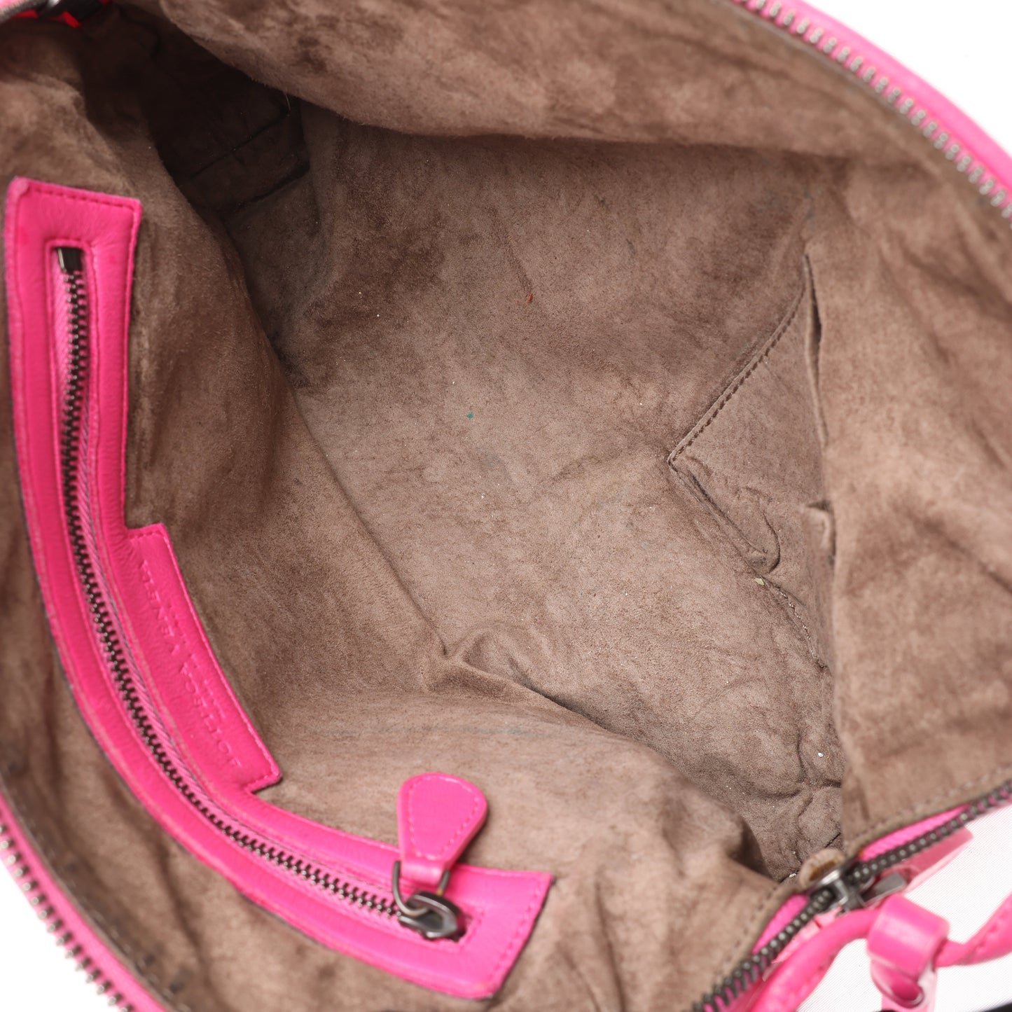 Bottega Veneta Intrecciato Nodini Crossbody Bag in Pink