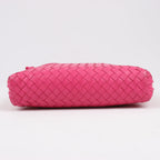 Bottega Veneta Intrecciato Nodini Crossbody Bag in Pink