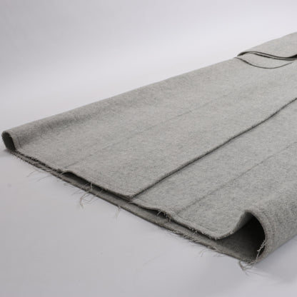 Helmut Lang Doubleface Wollmantel in Grau, Größe XS