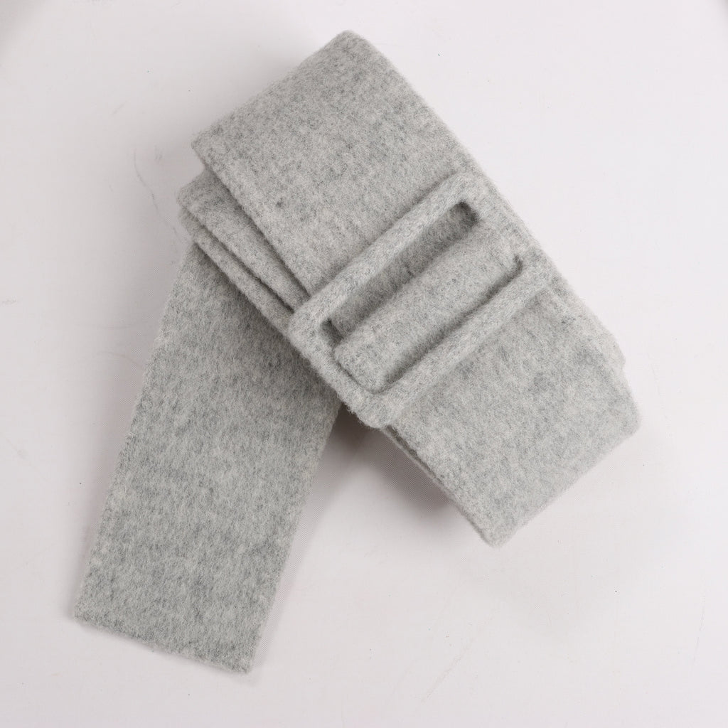 Helmut Lang Double-Face Wool Coat in Grey, Size XS