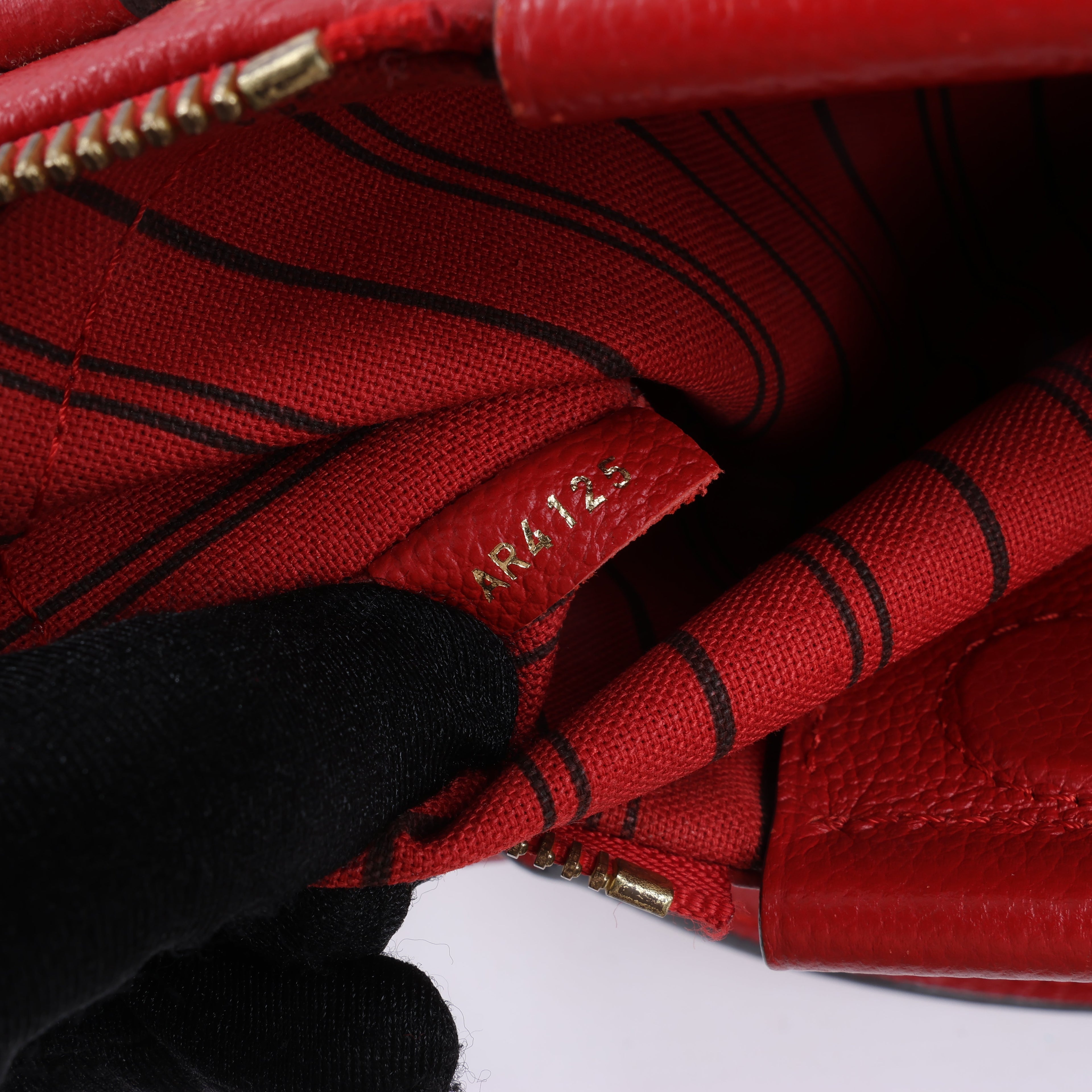 Louis Vuitton Monogram Empreinte Mazarine PM Handbag in Cherry M50638