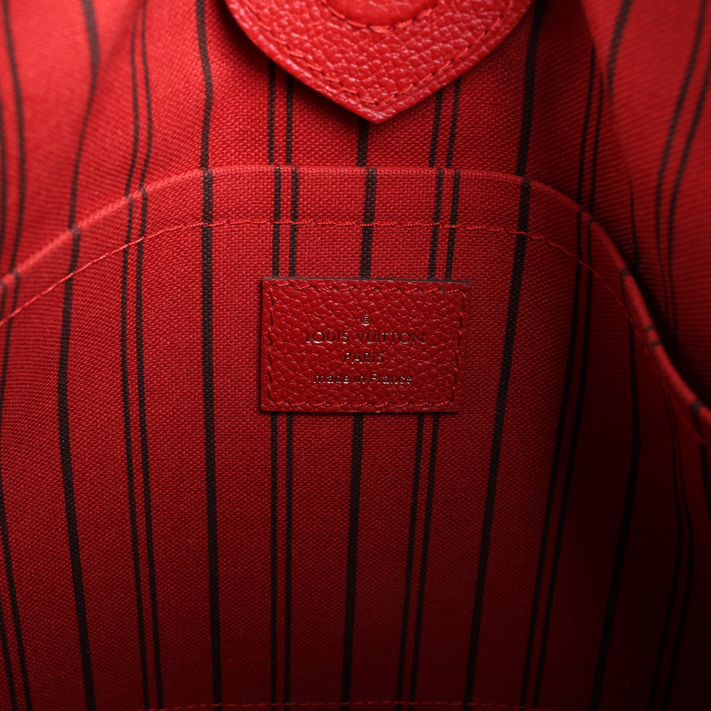 Louis Vuitton Monogram Empreinte Mazarine PM Sac à main en cerise M50638