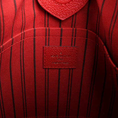 Louis Vuitton Monogram Empreinte Mazarine PM Sac à main en cerise M50638