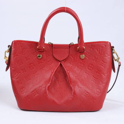 Louis Vuitton Monogram Empreinte Mazarine PM Sac à main en cerise M50638