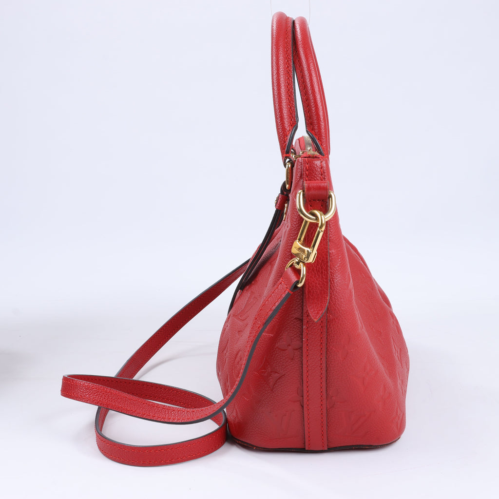 Louis Vuitton Monogram Empreinte Mazarine PM Handbag in Cherry M50638