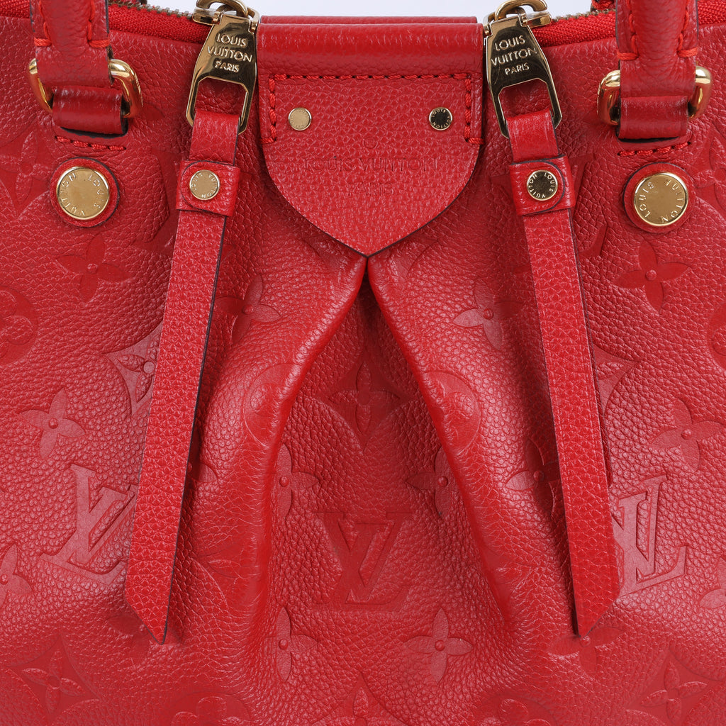 Louis Vuitton Monogram Empreinte Mazarine PM Handbag in Cherry M50638