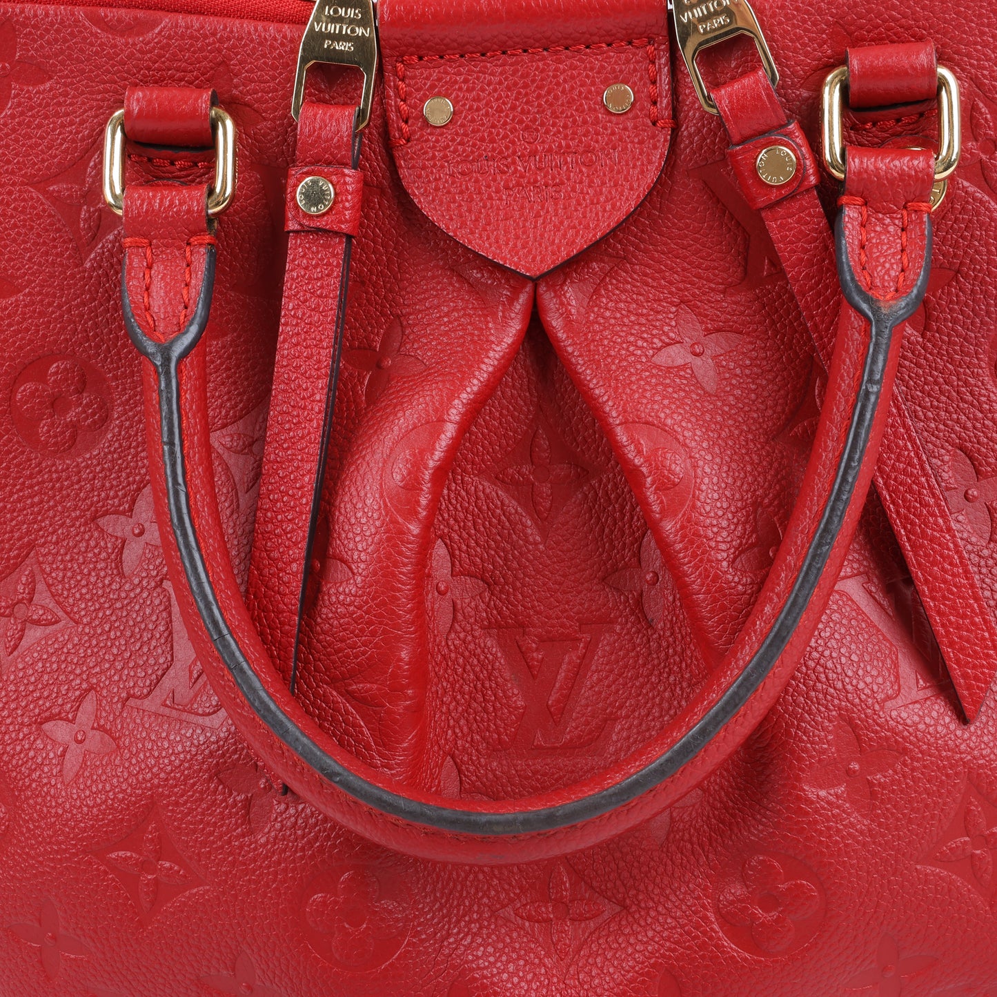 Louis Vuitton Monogram Empreinte Mazarine PM Sac à main en cerise M50638