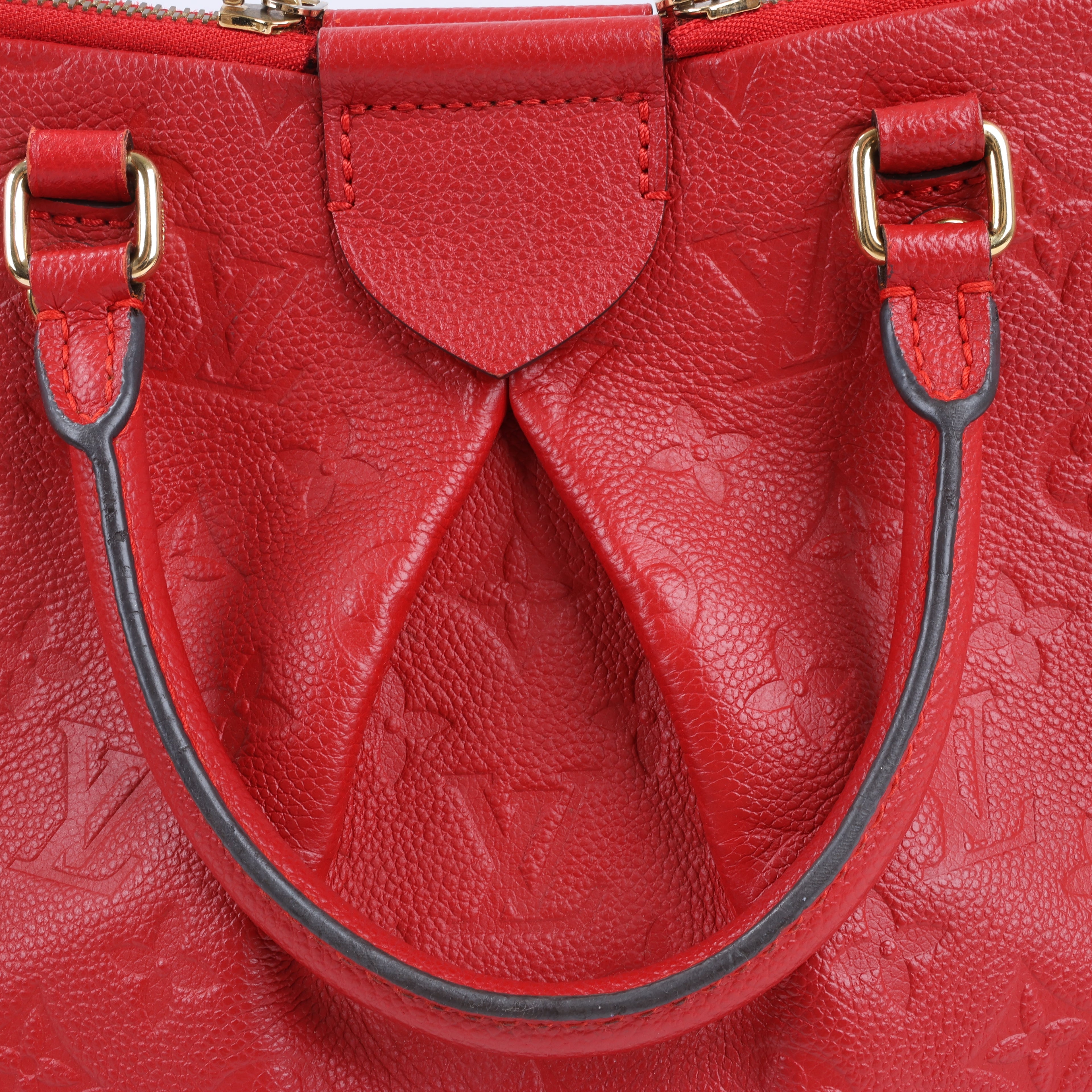 Louis Vuitton Monogram Empreinte Mazarine PM Handbag in Cherry M50638