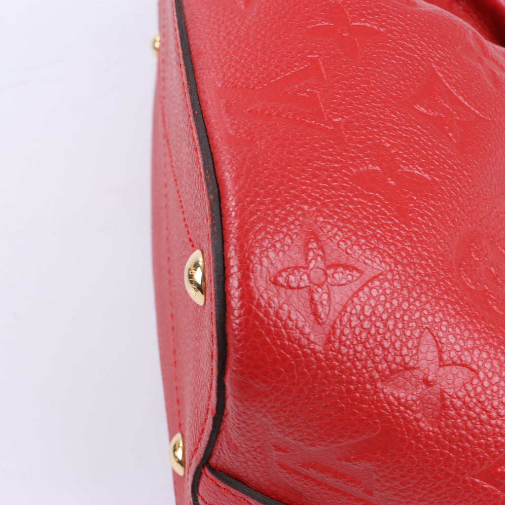 Louis Vuitton Monogram Empreinte Mazarine PM Handbag in Cherry M50638