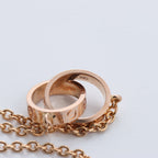 Cartier Baby Love Necklace 750(PG) 6.3 g