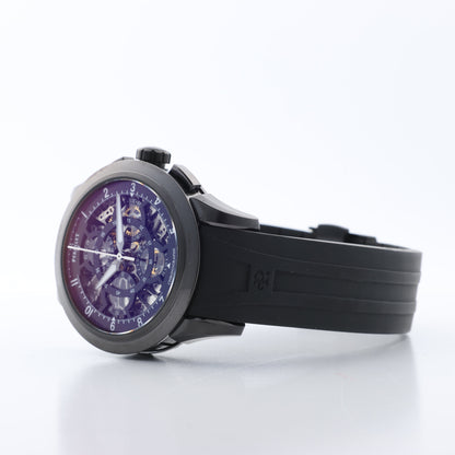 PERRELET Turbine Erotic A4021/3 SS & Rubber AT Skeleton Dial Watch