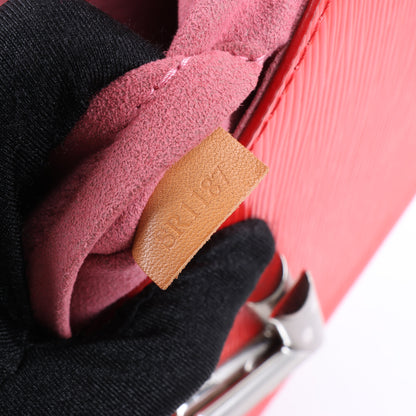 Louis Vuitton Epi Leather Twist Shoulder Bag MM in Red M50523
