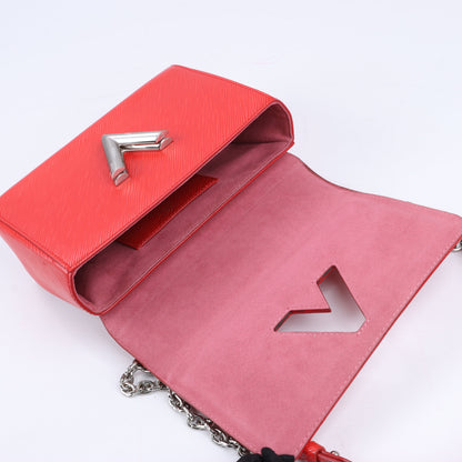 Louis Vuitton Epi Leather Twist Shoulder Bag MM in Red M50523