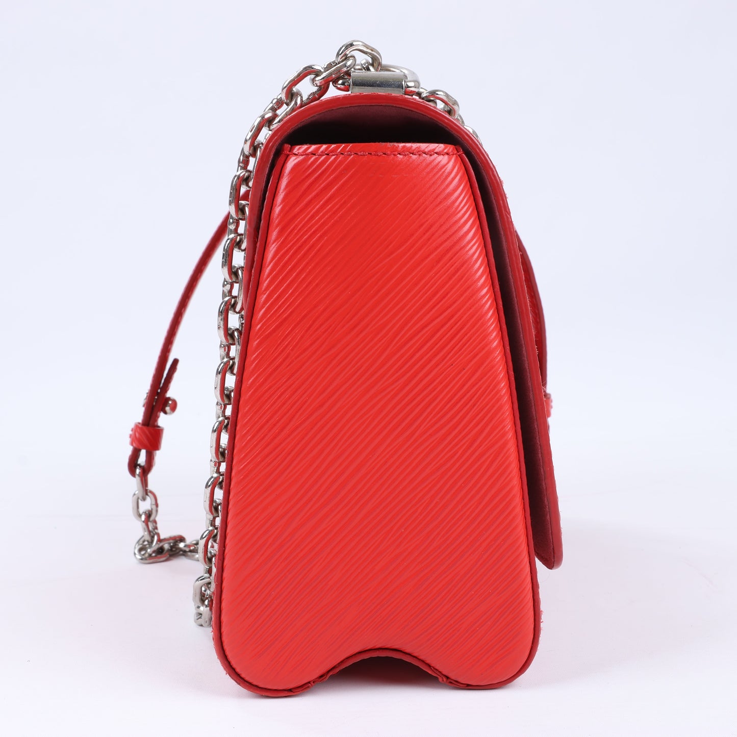 Louis Vuitton Epi Leather Twist Shoulder Bag MM in Red M50523