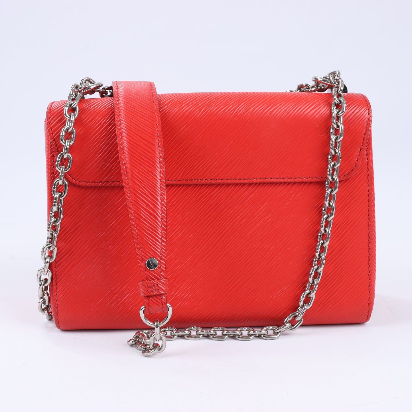 Louis Vuitton Epi Leather Twist Shoulder Bag MM in Red M50523