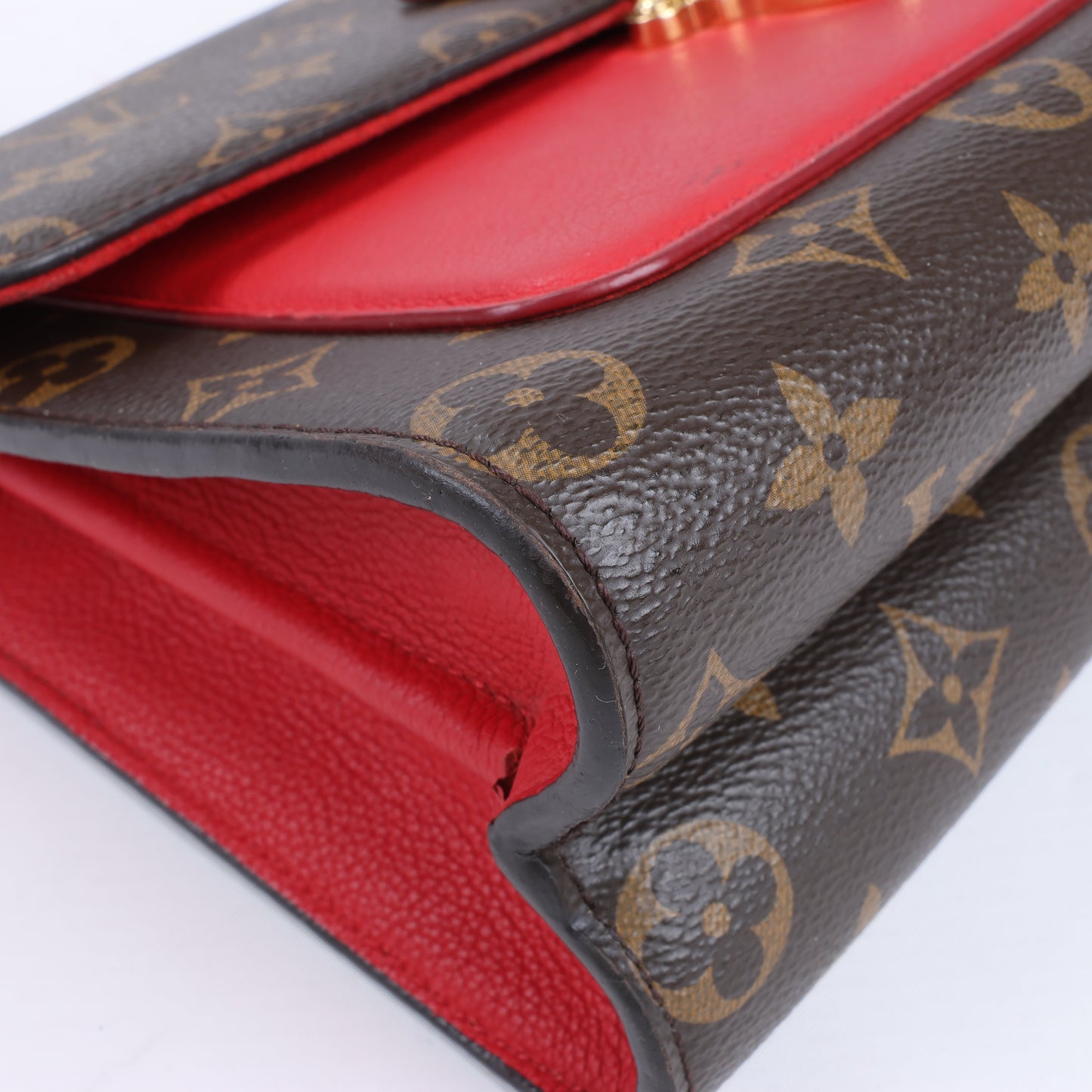 Louis Vuitton Monogram Victoire Shoulder Bag in Red M41731