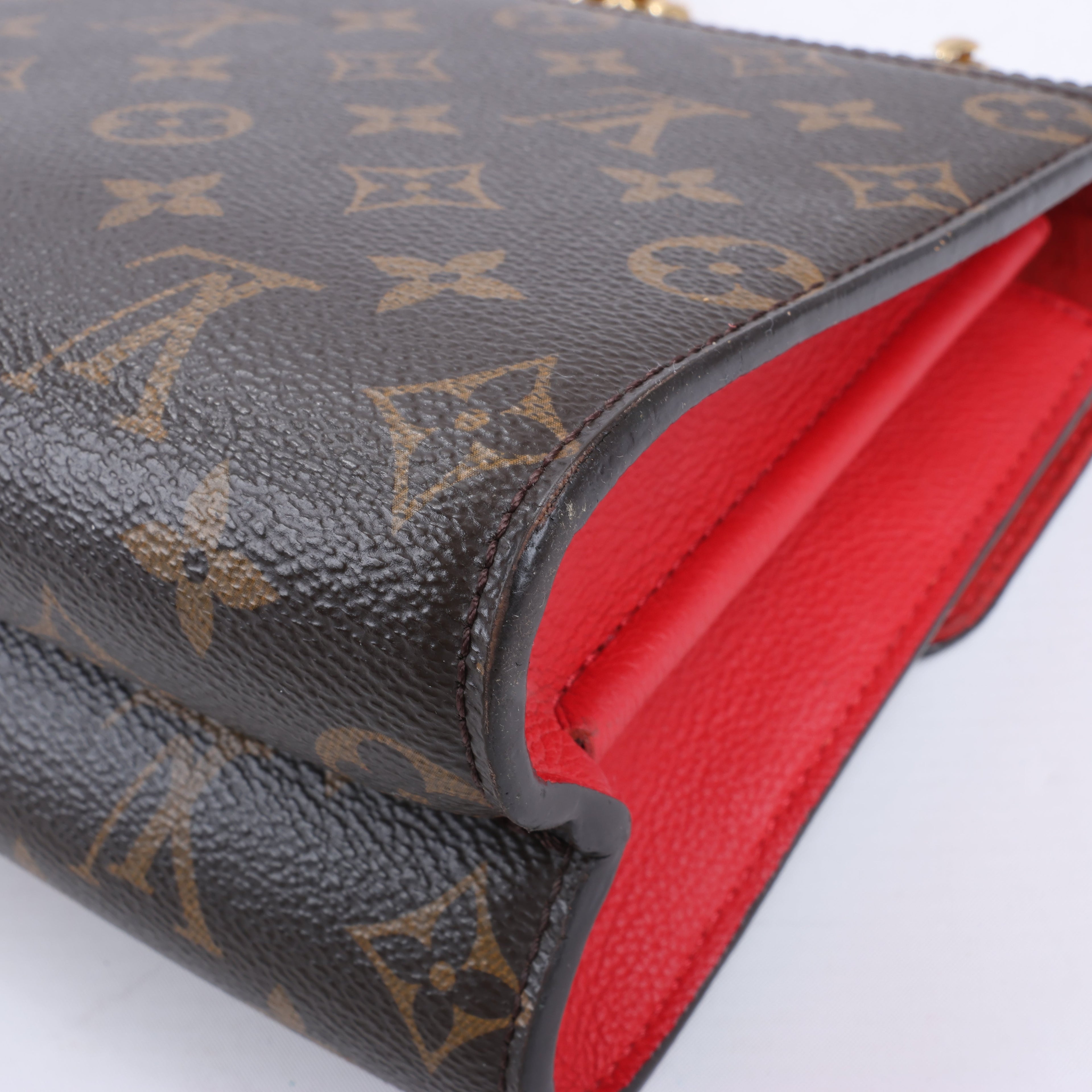 Louis Vuitton Monogram Victoire Shoulder Bag in Red M41731