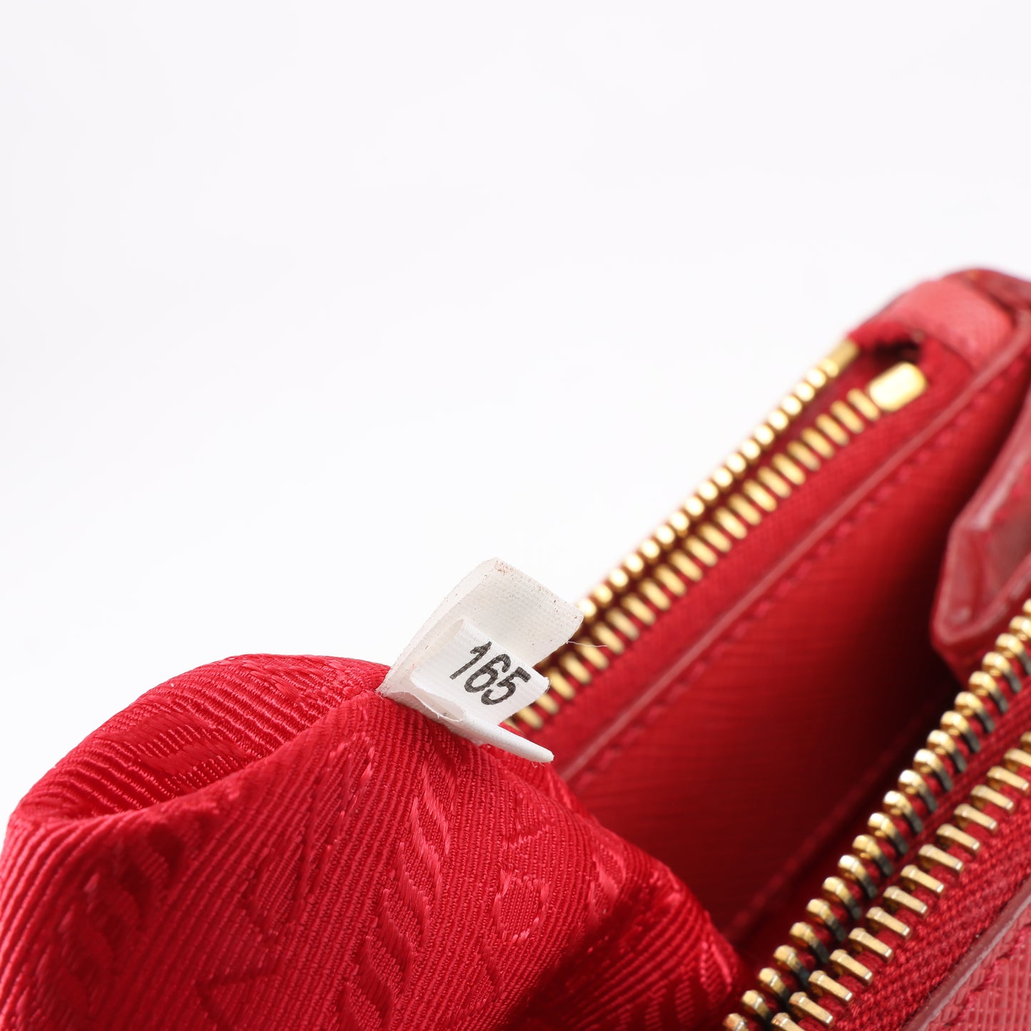 Prada Galleria Saffiano Lux Leather Handbag in Red