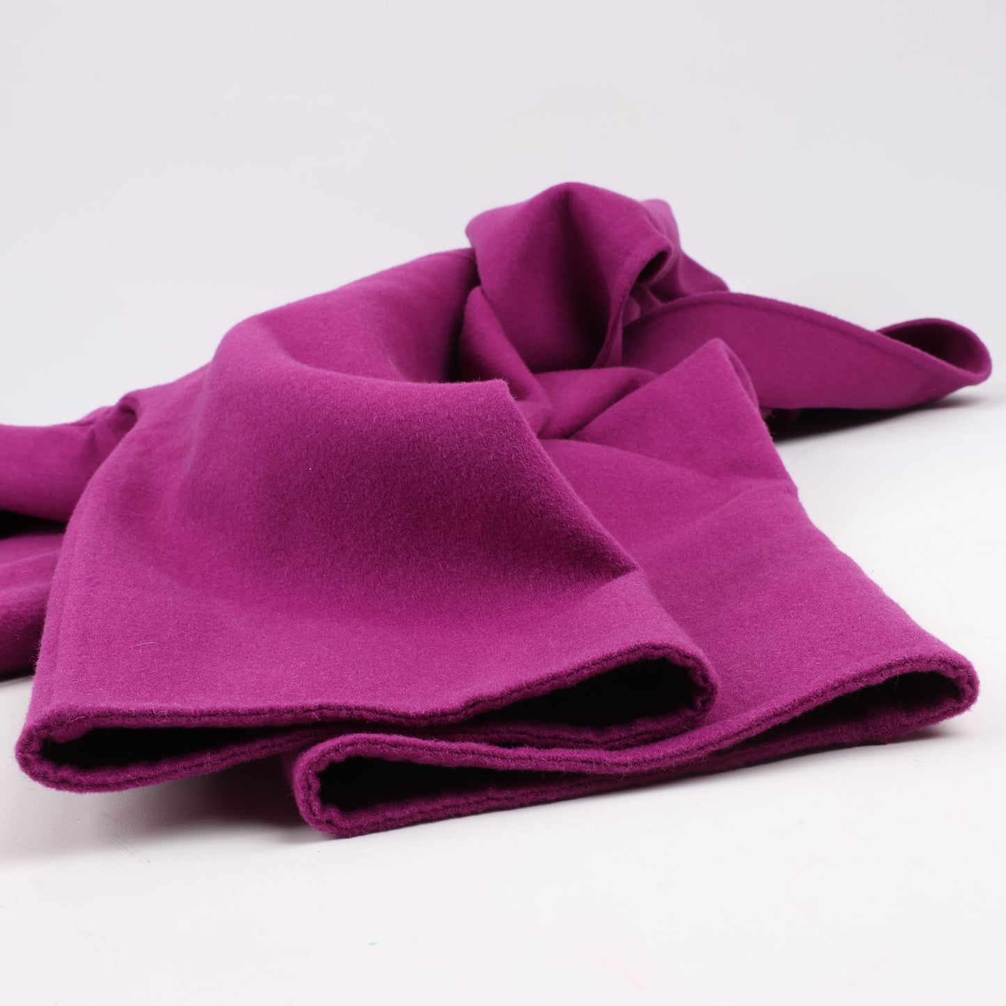 Max Mara Necton Wool Hooded Coat in Fuchsia