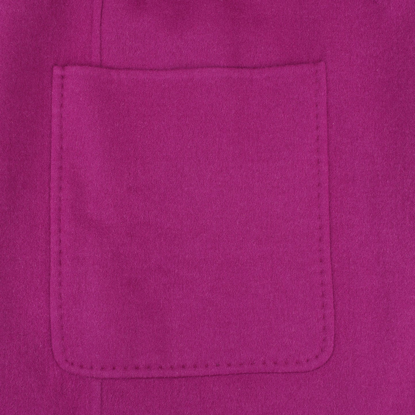 Max Mara Necton Wool Hooded Coat in Fuchsia