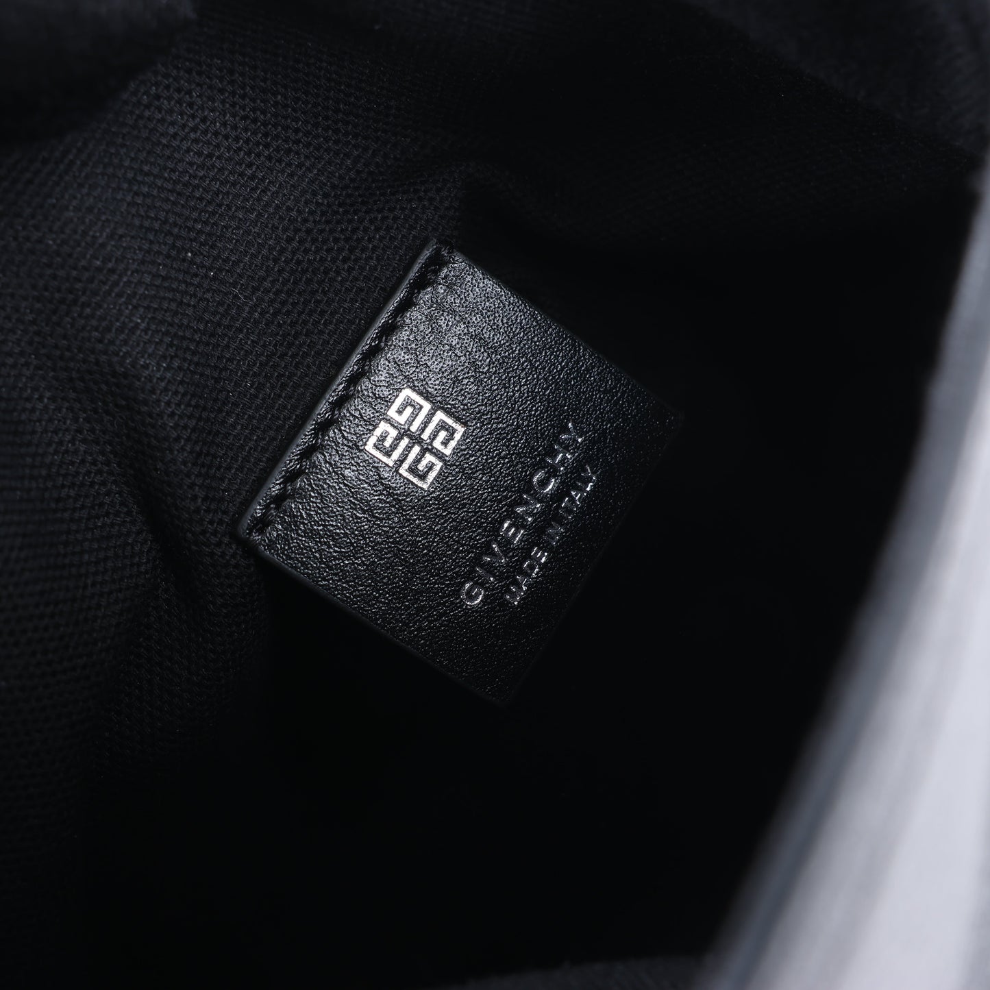 Sac bandoulière Givenchy Voyeux en cuir noir, 2 en 1