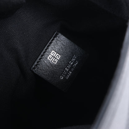 Sac bandoulière Givenchy Voyeux en cuir noir, 2 en 1