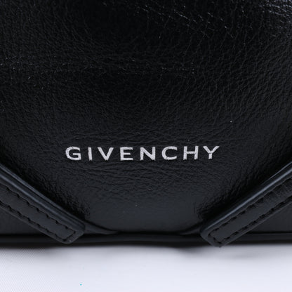 Sac bandoulière Givenchy Voyeux en cuir noir, 2 en 1