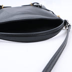 Givenchy Voyeux Leather 2Way Shoulder Bag in Black