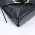 Givenchy Voyeux Leather 2Way Shoulder Bag in Black