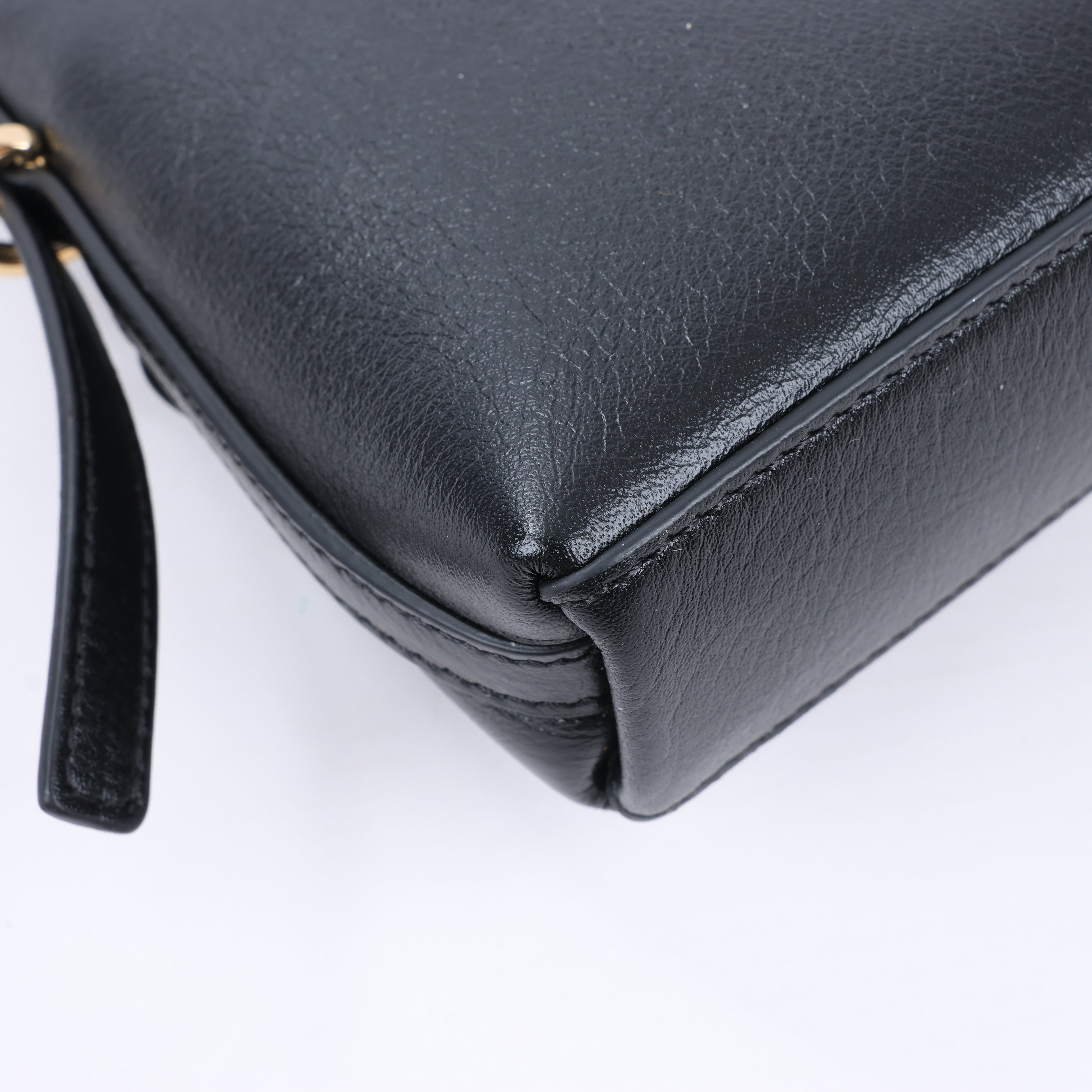 Givenchy Voyeux Leather 2Way Shoulder Bag in Black