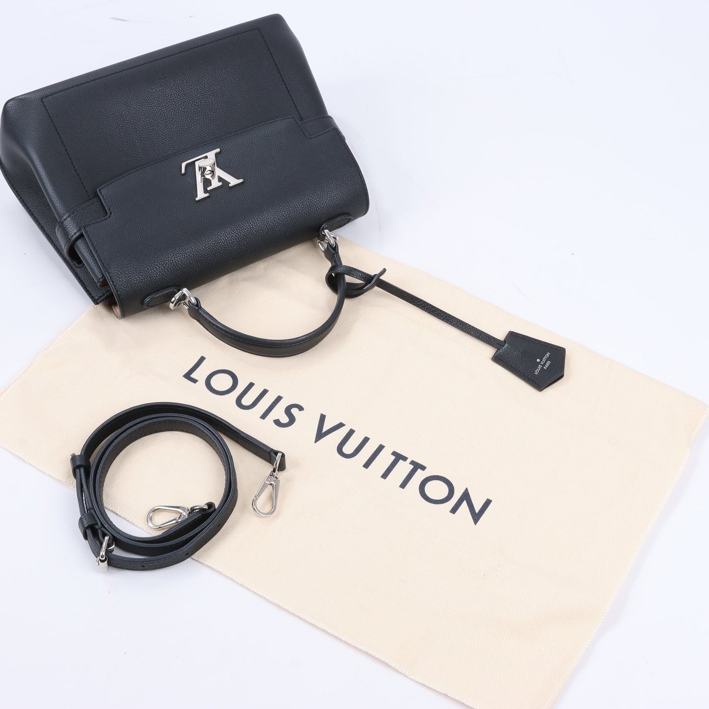 Louis Vuitton LV Logo LockMe Ever BB 2Way Shoulder Bag M53937
