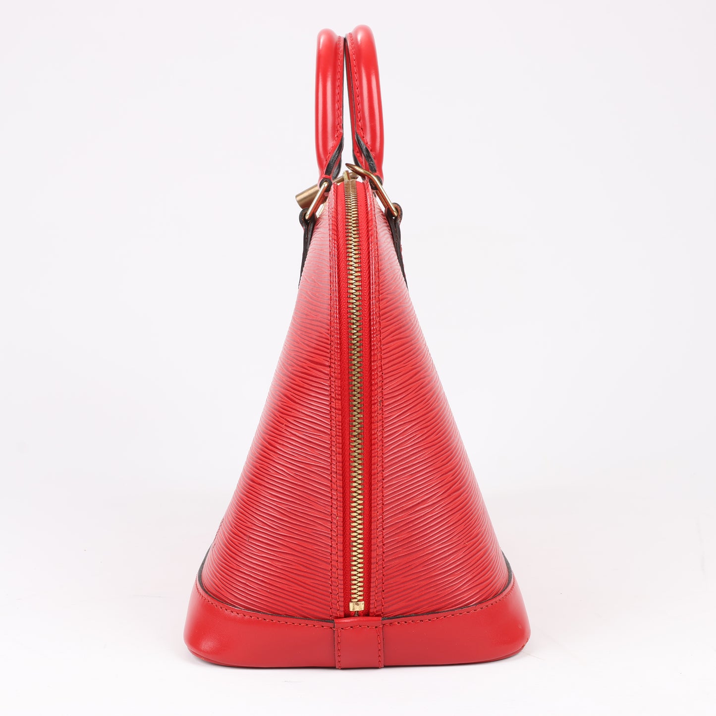Louis Vuitton Epi Leather Alma PM Handbag in Red